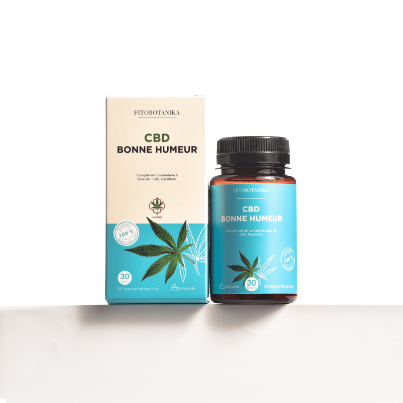 Gélules CBD BONNE HUMEUR 30 Gélules