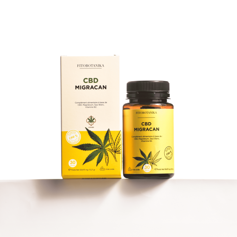 CBD MIGRACAN Cannaflex 30 Gélules